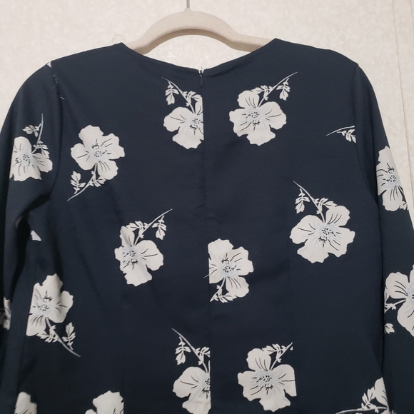 Banana Republic Blue Long Sleeve Sheath Dress..SIZE:6P - Picture 5 of 11